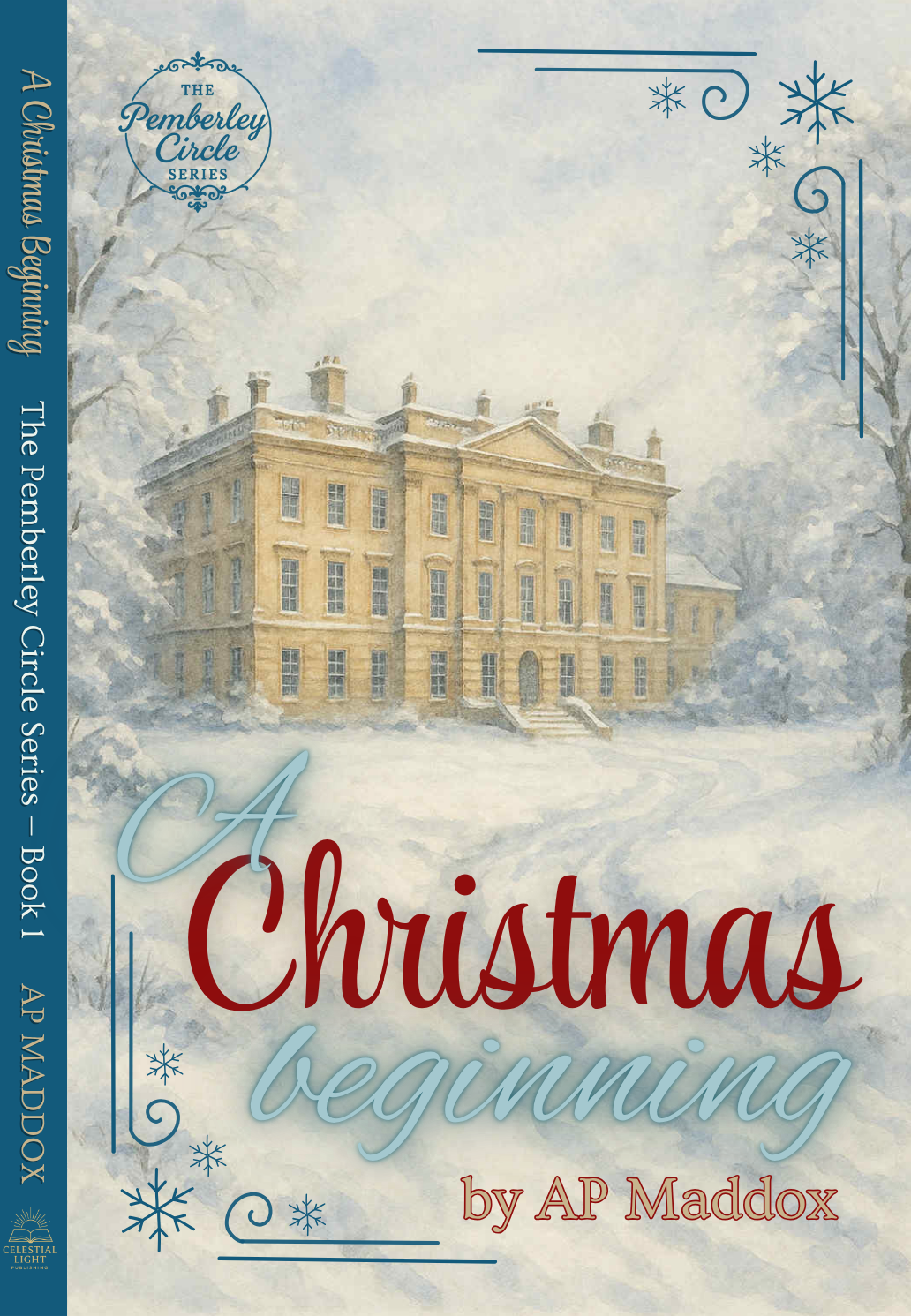 A Christmas Beginning book cover by AP Maddox